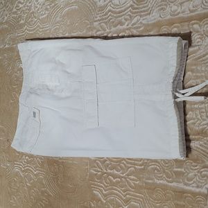 Mens below the knee walking shorts.